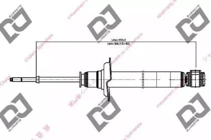 Амортизатор DJ PARTS купить